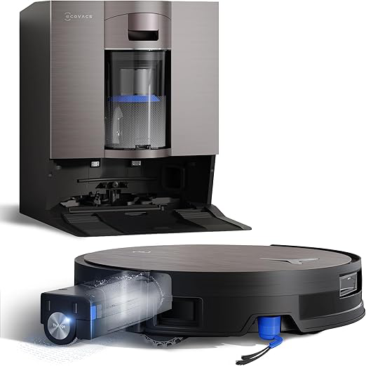 ecovacs deebot x11 avec sa station cyclone